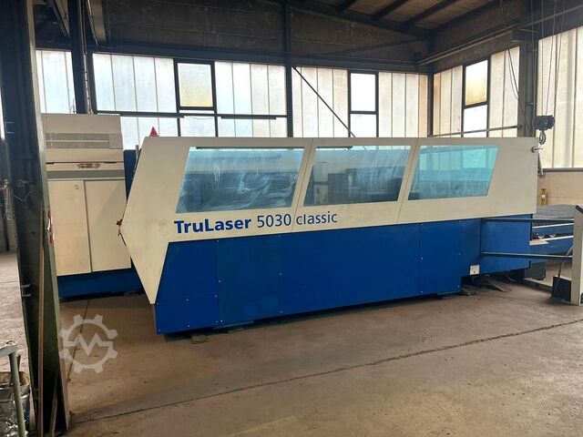 Laserový rezací stroj TRUMPF TruLaser 5030 Classic