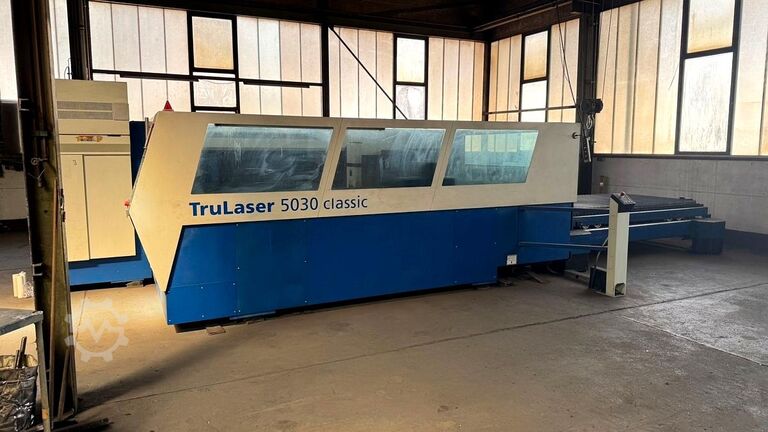 Laserový rezací stroj TRUMPF TruLaser 5030 Classic