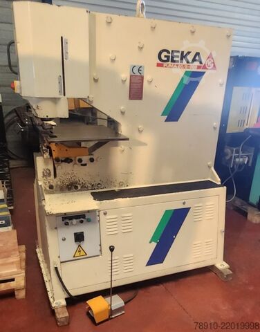 80 tonluk Hidrolik Delme Makinesi GEKA GEKA PUMA80 / E500