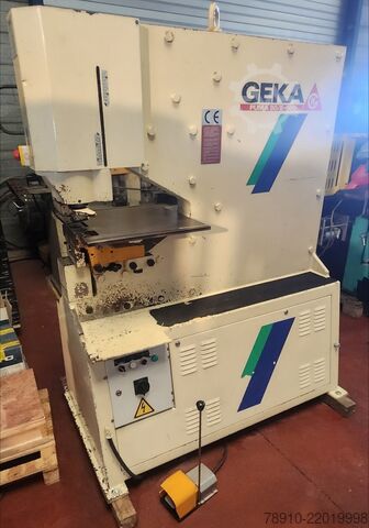80 tonluk Hidrolik Delme Makinesi GEKA GEKA PUMA80 / E500
