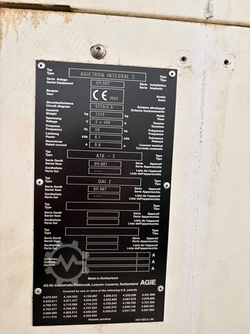 Máy xung điện chìm (EDM) AGIE AGIETRON INTEGRAL 2