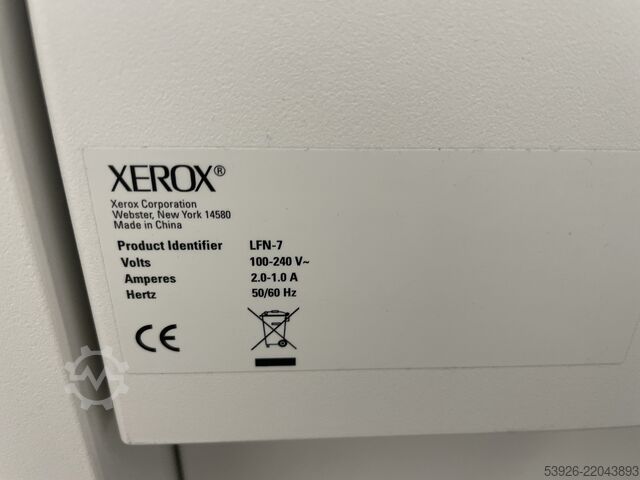 Digitální tiskový stroj Xerox D136, incl. FreeFlow Server, paper deck, booklet-finisher