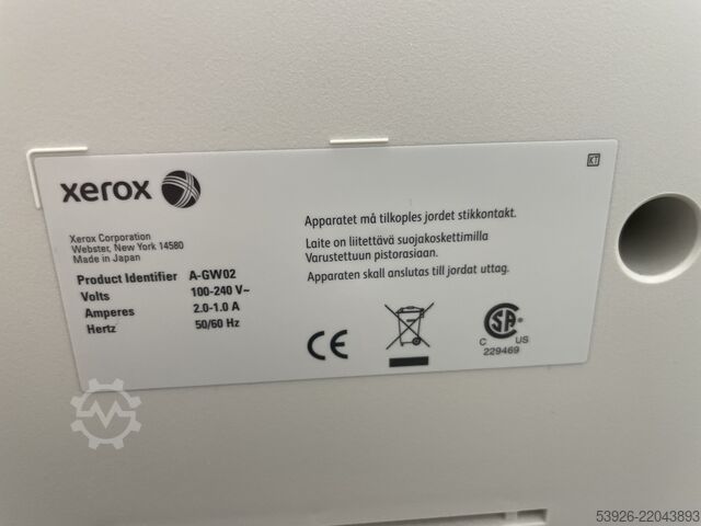 Digitální tiskový stroj Xerox D136, incl. FreeFlow Server, paper deck, booklet-finisher