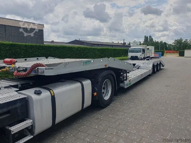 Autószállító VS MONT VSAT02  -Belgische Trailer - Truck transporter