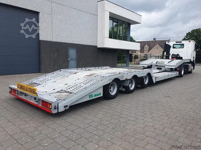 Autószállító VS MONT VSAT02  -Belgische Trailer - Truck transporter