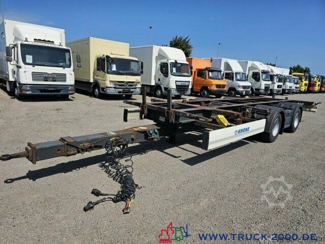 Remorque à châssis interchangeable Krone ZZ18 XF0 Tandem Box Carrier - Luft - BPW Achsen