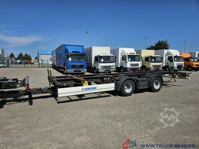 Remorque à châssis interchangeable Krone ZZ18 XF0 Tandem Box Carrier - Luft - BPW Achsen
