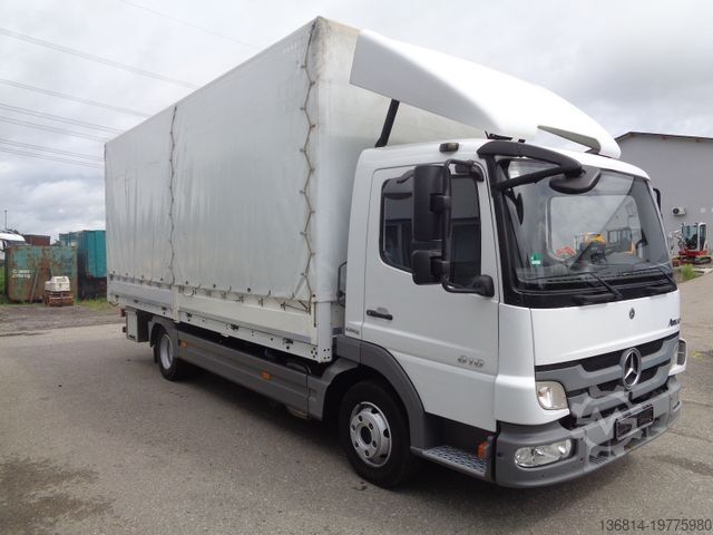 Transporter mit Pritsche & Plane MERCEDES-BENZ Atego 818 Klima Stand Hzg. TÜV Neu