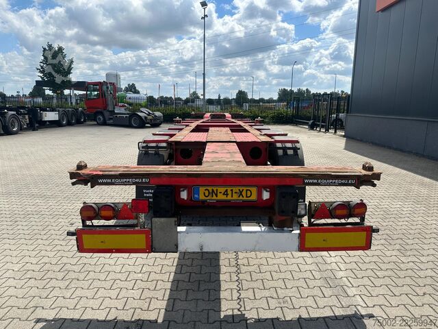 Контейнерные перевозки Krone 40FT HIGH CUBE / BPW / DRUMBRAKES / NL-CHASSIS