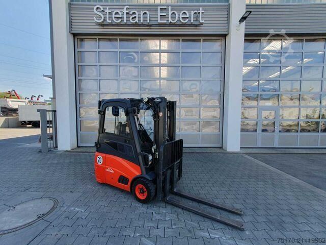 Forklift Linde E14 - 01 / Triplex: 4.10m! / SS / nur 1.003h!