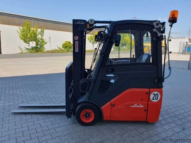 Forklift Linde E14 - 01 / Triplex: 4.10m! / SS / nur 1.003h!
