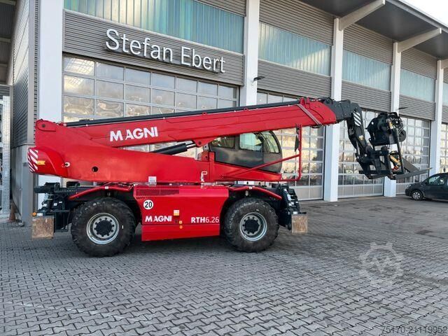 Teleskoplastare Magni RTH 6.26 / nur 849h ! / Gabel / 5 t Winde