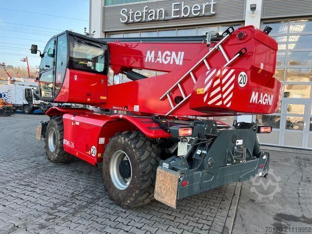 Carregador telescópico Magni RTH 6.26 / nur 849h ! / Gabel / 5 t Winde