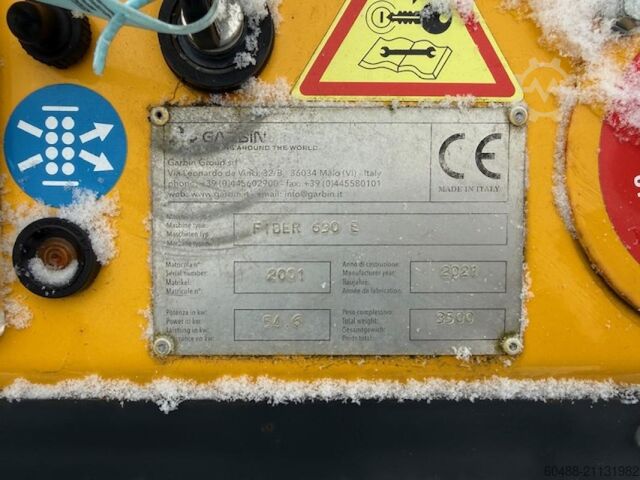 Koparka szczelinowa GARBIN GROUP S.R.L. FIBER 630 E