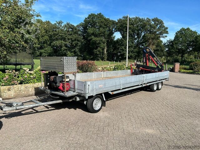 Platte bak Hulco ROTA-3, Jolly GLA 2610 Crane / Kraan / Grua / K...