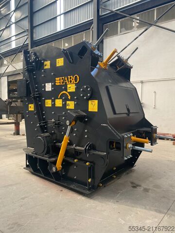Planta de britagem FABO primary impact crusher PDK-150