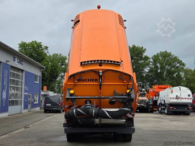 Barredora de calzadas MERCEDES-BENZ ACTROS 1830 4x2 Kehrmaschine BUCHER OPTIFANT8000