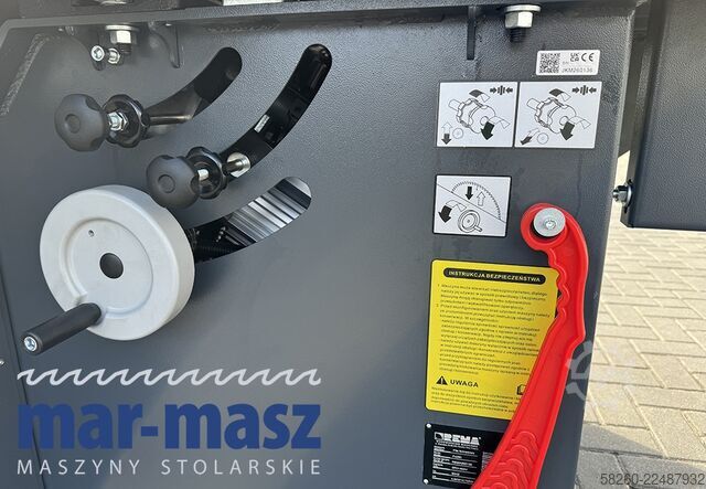 Formaatschijnzaag, formatschuurmachine REMA Fx250 1600mm