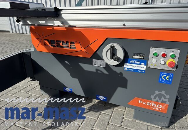 Formaatschijnzaag, formatschuurmachine REMA Fx250 1600mm