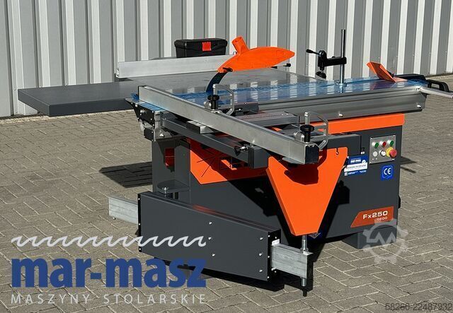Formaatschijnzaag, formatschuurmachine REMA Fx250 1600mm