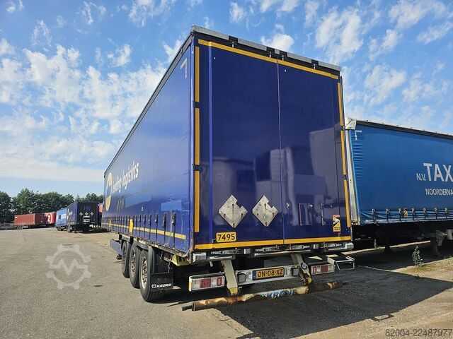 2015 KRONE SD / ALUMINIUM VELGEN / ALUMINIUM ZIJBORDEN / SCHUIFDAK / SAF SCHIJFREM. KRONE SD/ ALUMINIUM RIMS/ ALUMINIUM SIDE BOARDS/ SLID...