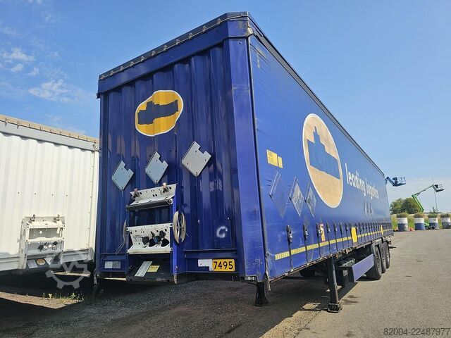 2015 KRONE SD / ALUMINIUM VELGEN / ALUMINIUM ZIJBORDEN / SCHUIFDAK / SAF SCHIJFREM. KRONE SD/ ALUMINIUM RIMS/ ALUMINIUM SIDE BOARDS/ SLID...
