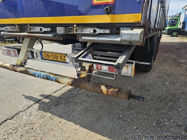 2015 KRONE SD / ALUMINIUM VELGEN / ALUMINIUM ZIJBORDEN / SCHUIFDAK / SAF SCHIJFREM. KRONE SD/ ALUMINIUM RIMS/ ALUMINIUM SIDE BOARDS/ SLID...