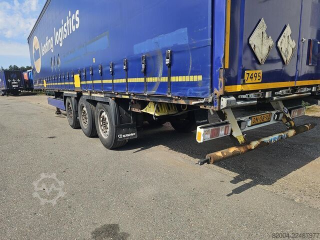 2015 KRONE SD / ALUMINIJSKE FELGE / ALUMINIJSKE BOČNE STRANICE / HUCKAPACK / KLIZNI KROV / SAF DISK. KRONE SD/ ALUMINIUM RIMS/ ALUMINIUM SIDE BOARDS /HUCK...