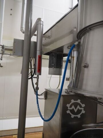 Naudotas nerūdijančio plieno planetinis maišytuvas Grieser modelis VPL 350 su maišymo indais. GRIESER VPL 350