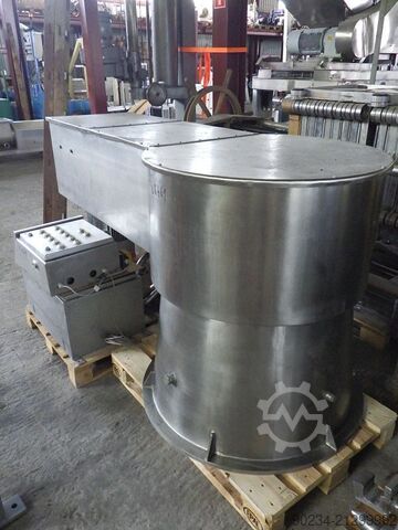 Naudotas nerūdijančio plieno planetinis maišytuvas Grieser modelis VPL 350 su maišymo indais. GRIESER VPL 350