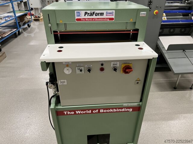 Book binding machine Schmedt PraForm HHS 2100 book press with joint forming