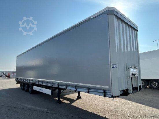 Naczepa otwarta z plandeką KRONE MEGA SD, EDSCHA-VERDECK, HUBDACH