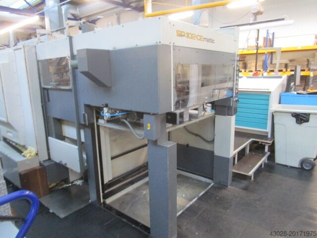 Máquina perforadora BOBST AUTOPLATINE SP 102-CE