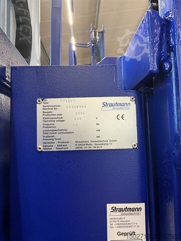 מכבש חבילות Strautmann PP1207