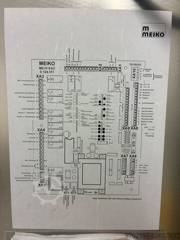Rack conveyor dishwasher Meiko K 200 P