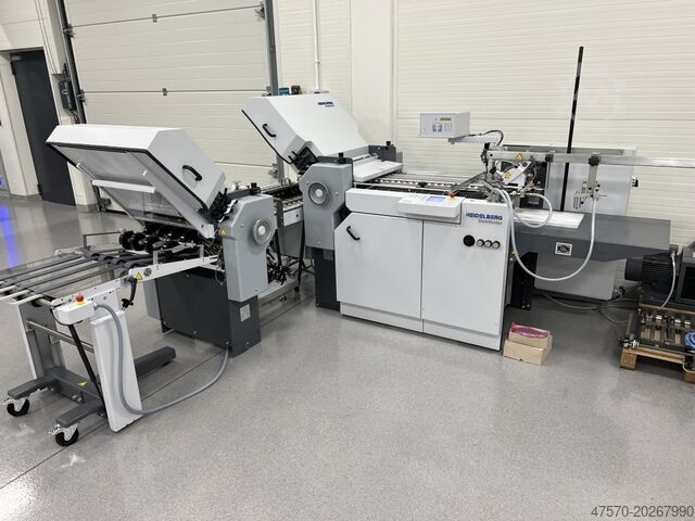  Heidelberg Stahlfolder Ti 52 4/4 Folding Machine with gate fold