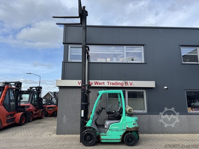 Mitsubishi FG25N Triplex 550 Slobodni dizanje / Bočni pomak LPG 2012 MITSUBISHI FG25N Triplo 550 Freelift / Sideshift LPG 2012