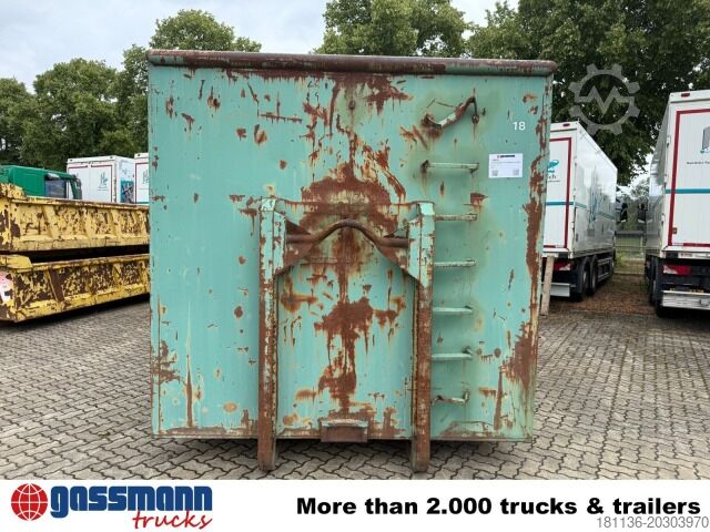 Kontejner s kukom  Abrollcontainer mit Flügeltür ca. 40m³