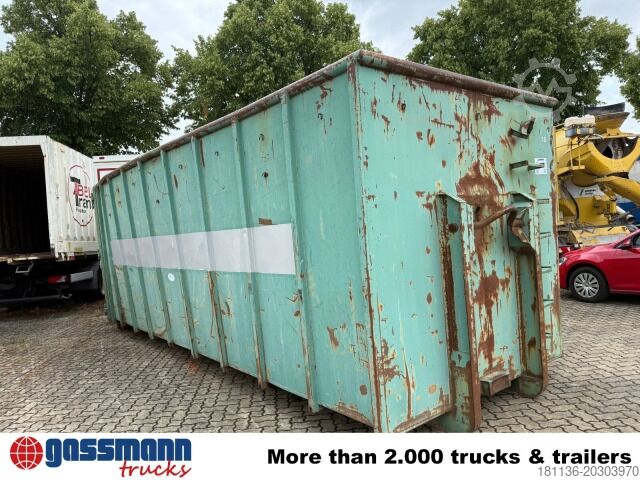 Kontejner s kukom  Abrollcontainer mit Flügeltür ca. 40m³