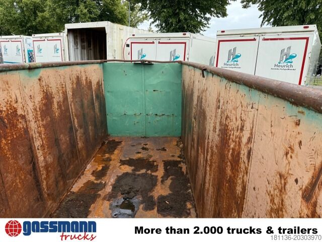 Kontejner s kukom  Abrollcontainer mit Flügeltür ca. 40m³