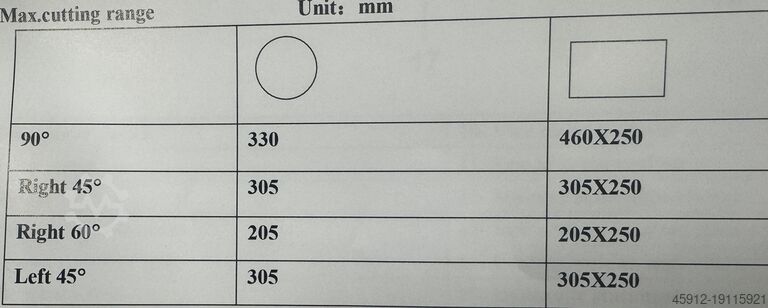 पट्टी आरा TTMC BS-460G