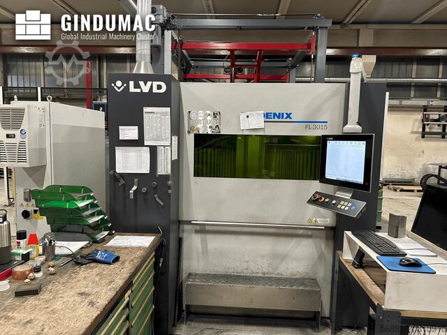 Máquina de corte a laser de fibra LVD Phoenix FL 3015