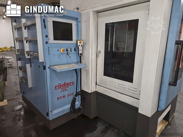 Apdirbimo centrai (vertikalus) RÖDERS RFM 600/2