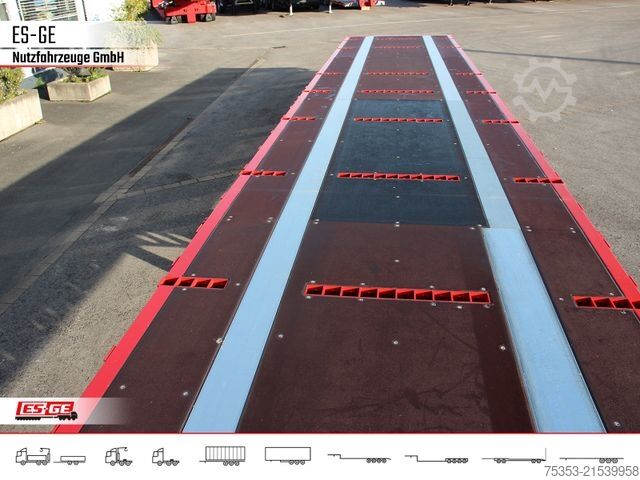 Ημιρυμουλκούμενο με πλατφόρμα εργασίας KÖGEL Multi Chassis. verstärkt, Rungen