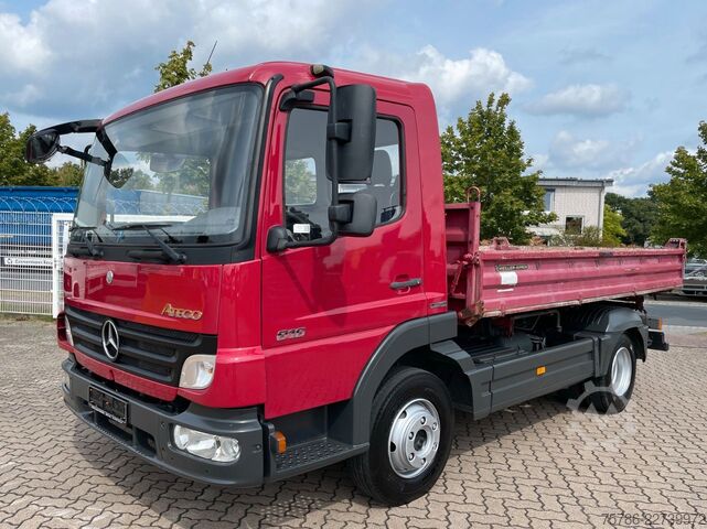 Tipvogn varebil MERCEDES-BENZ Atego 816 BB/ Meiller/ 2x AHK/ Org. KM/ NL 3.1 t