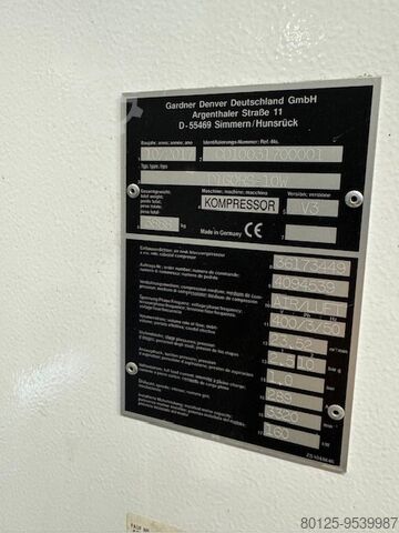 Compresseur à vis sans huile CompAir D 160 RS-10 W