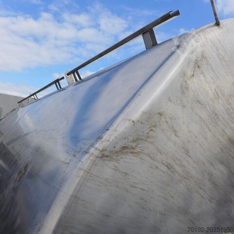Cuve agitatrice de 22 000 litres avec mélangeur à hélice latéral, Aisi 304  7295