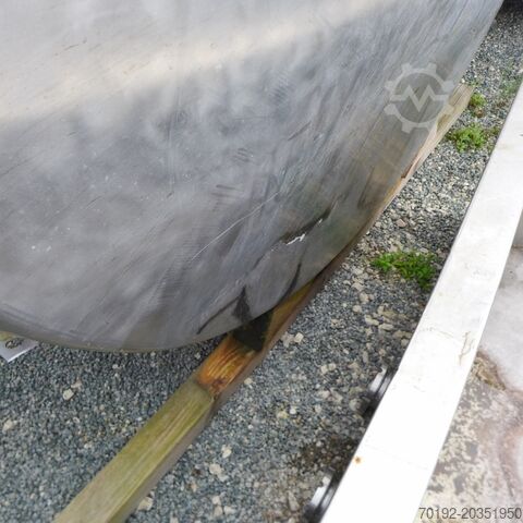 Cuve agitatrice de 22 000 litres avec mélangeur à hélice latéral, Aisi 304  7295