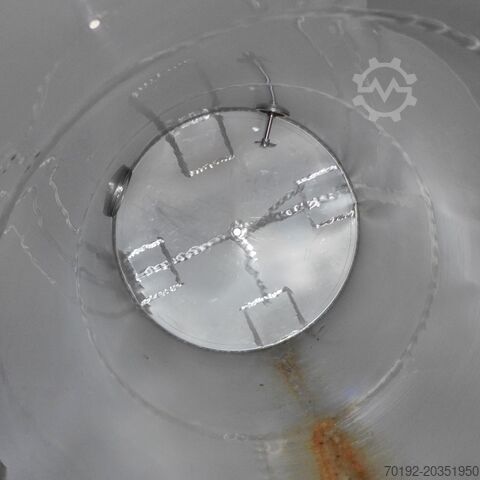 Cuve agitatrice de 22 000 litres avec mélangeur à hélice latéral, Aisi 304  7295