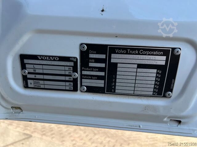 ระบบแขนตะขอ Volvo FMX 420 / 6x4 / Hookarm 20T / Steel Spring / Eu...